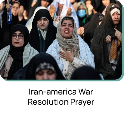 Iran-america War Resolution Prayer